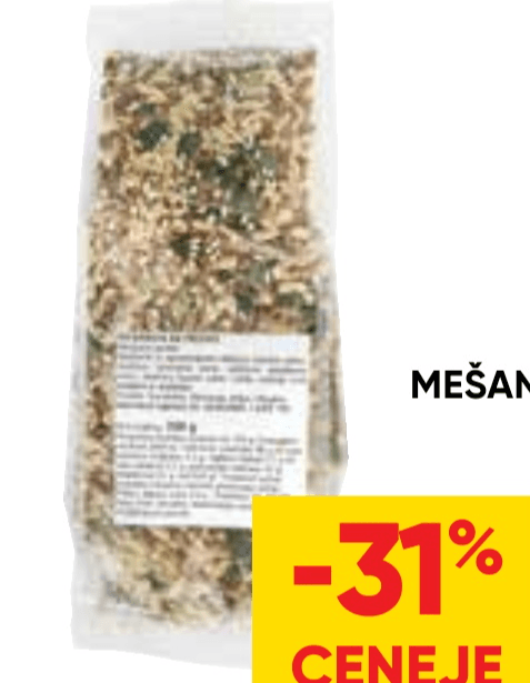 Mešanica za pecivo 250 g Marjan voće - Akcija v trgovini Tuš