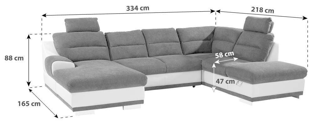 Funkcijska garnitura SEASIDE - Akcija v trgovini Mömax