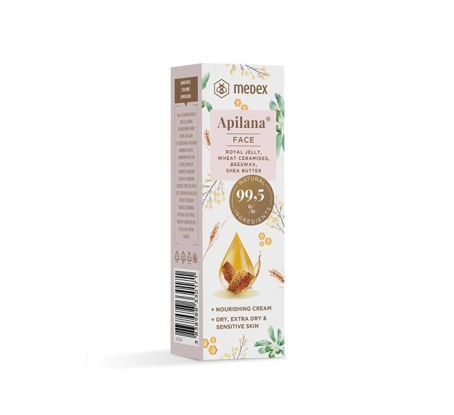 Medex Krema za obraz ali roke Apilana 50 ml - Akcija v trgovini E.Leclerc