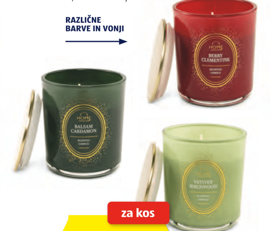 Home Creation Dišeča sveča v kozarcu - Akcija v trgovini Hofer