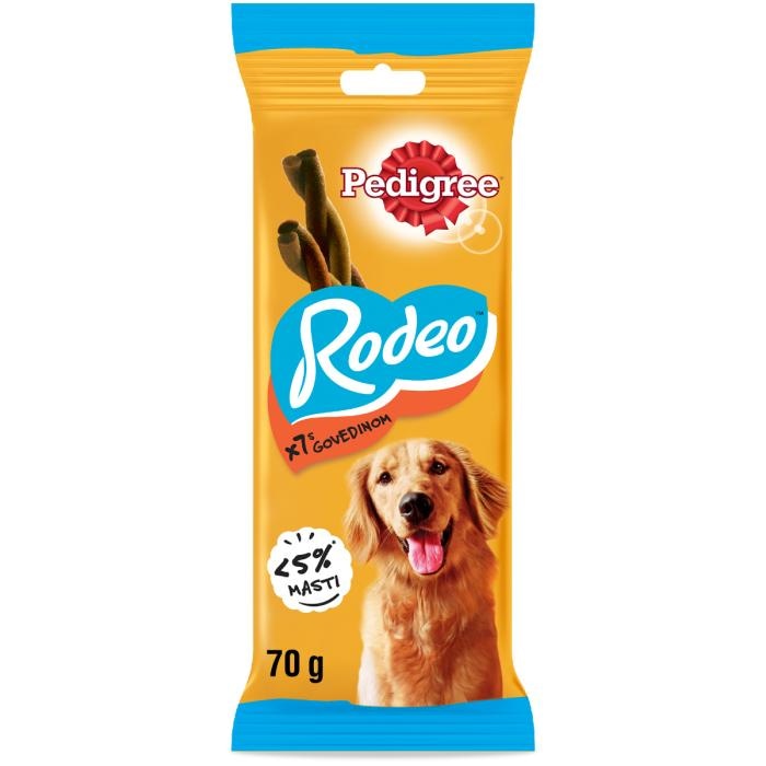 Pedigree Rodeo dopolnilna hrana za odrasle pse 70g - Akcija v trgovini Dm