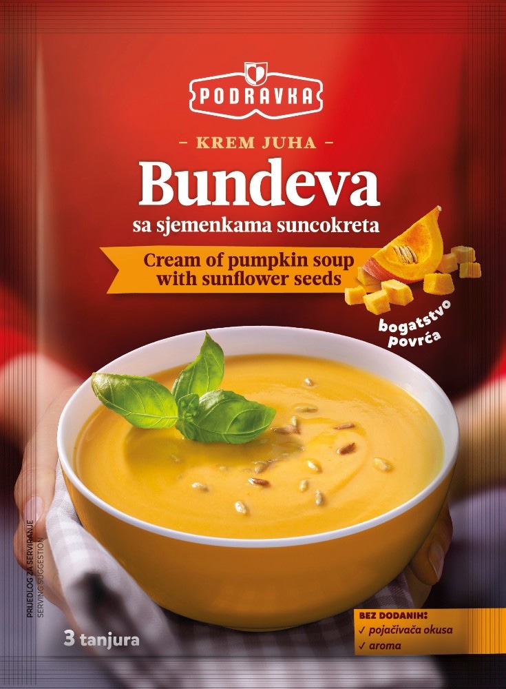 Podravka Krem juha Bundeva - Akcija v trgovini Lidl
