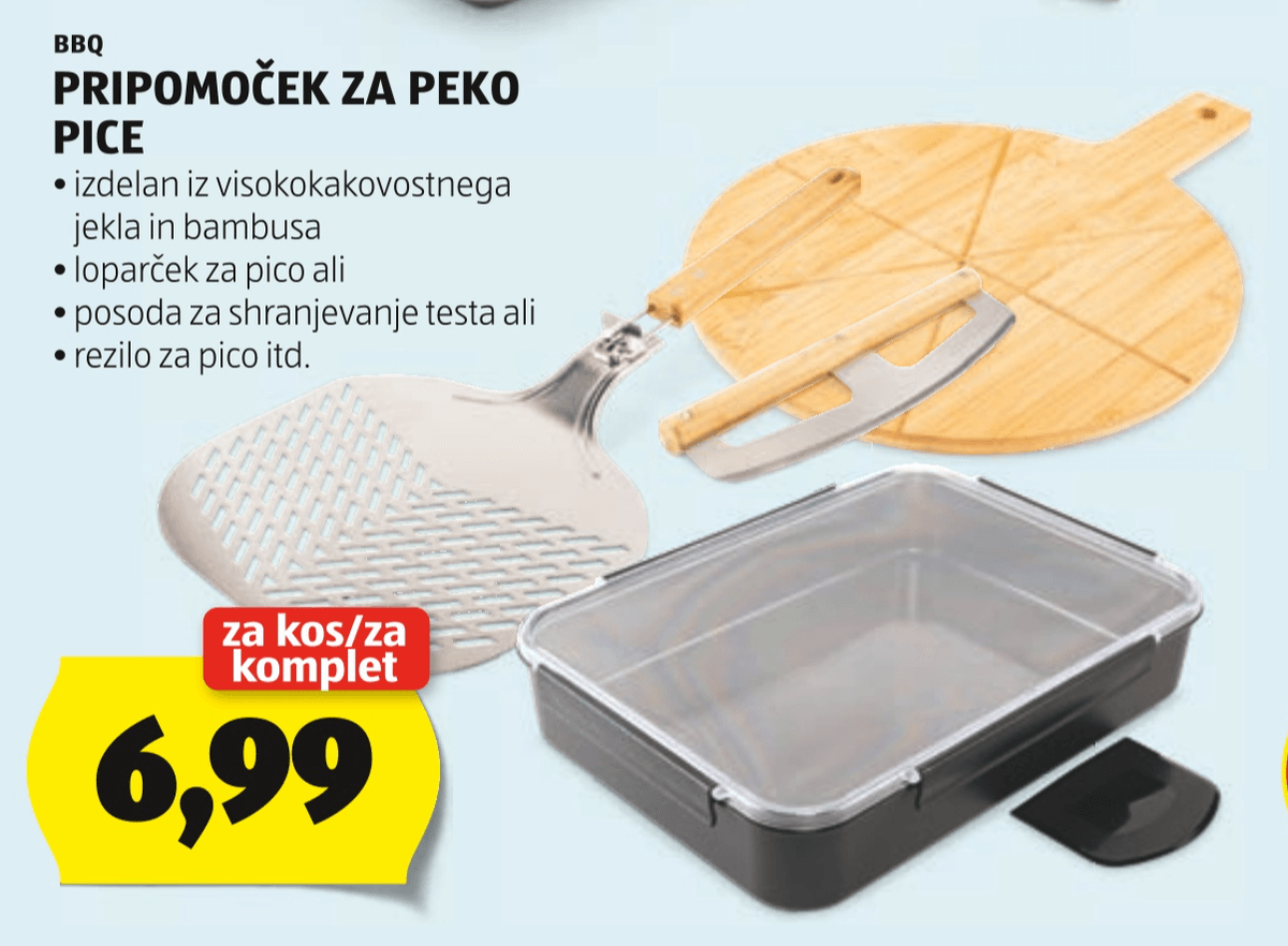 BBQ Pripomoček za peko pice - Akcija v trgovini Hofer