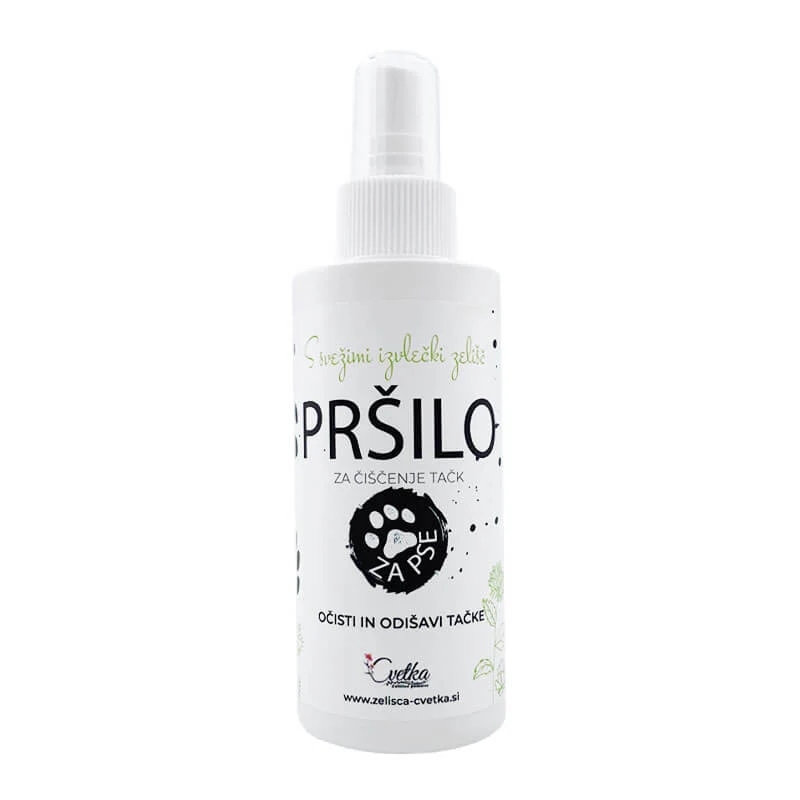 Cvetka naravno pršilo za aktivne tačke 150 ml Akcija v trgovini Mr. Pet