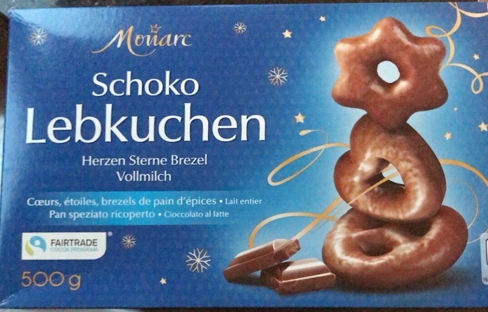 Monarc Schoko Lebkuchen 500 g Akcija v trgovini Hofer