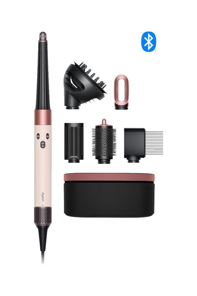Oblikovalec las Dyson Airwrap i.d. Ceramic Pink/Rose Gold Curly+Coily - Akcija v trgovini Harvey Norman