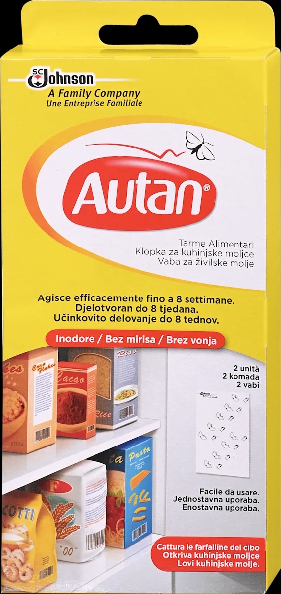 Autan vaba za živilske molje 2 kosa Akcija v trgovini Dm