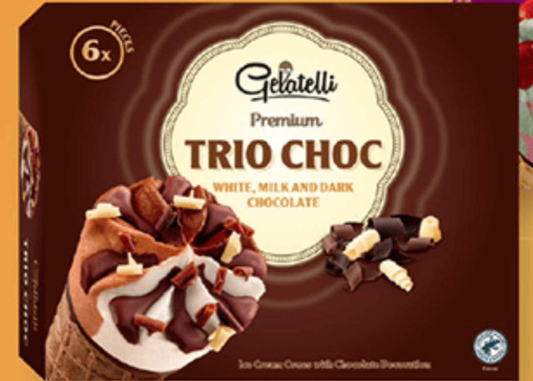 GELATELLI Premium korneti 6 x 120 ml - Akcija v trgovini Lidl