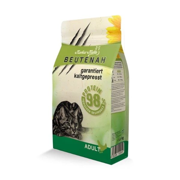 Hladno stiskana hrana za mačke Beutenah 400G, 1,2KG - Akcija v trgovini Mr. Pet
