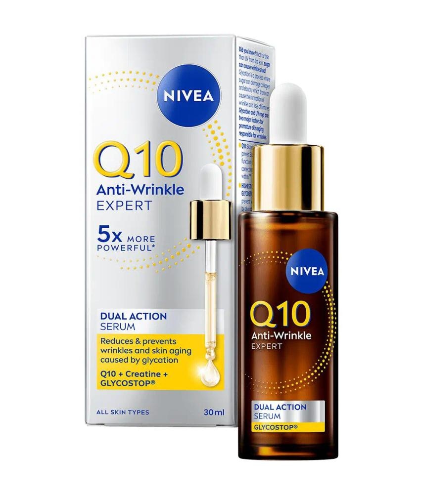 NIVEA Q10 Collagen Expert serum za obraz 30 ml - Akcija v trgovini Dm