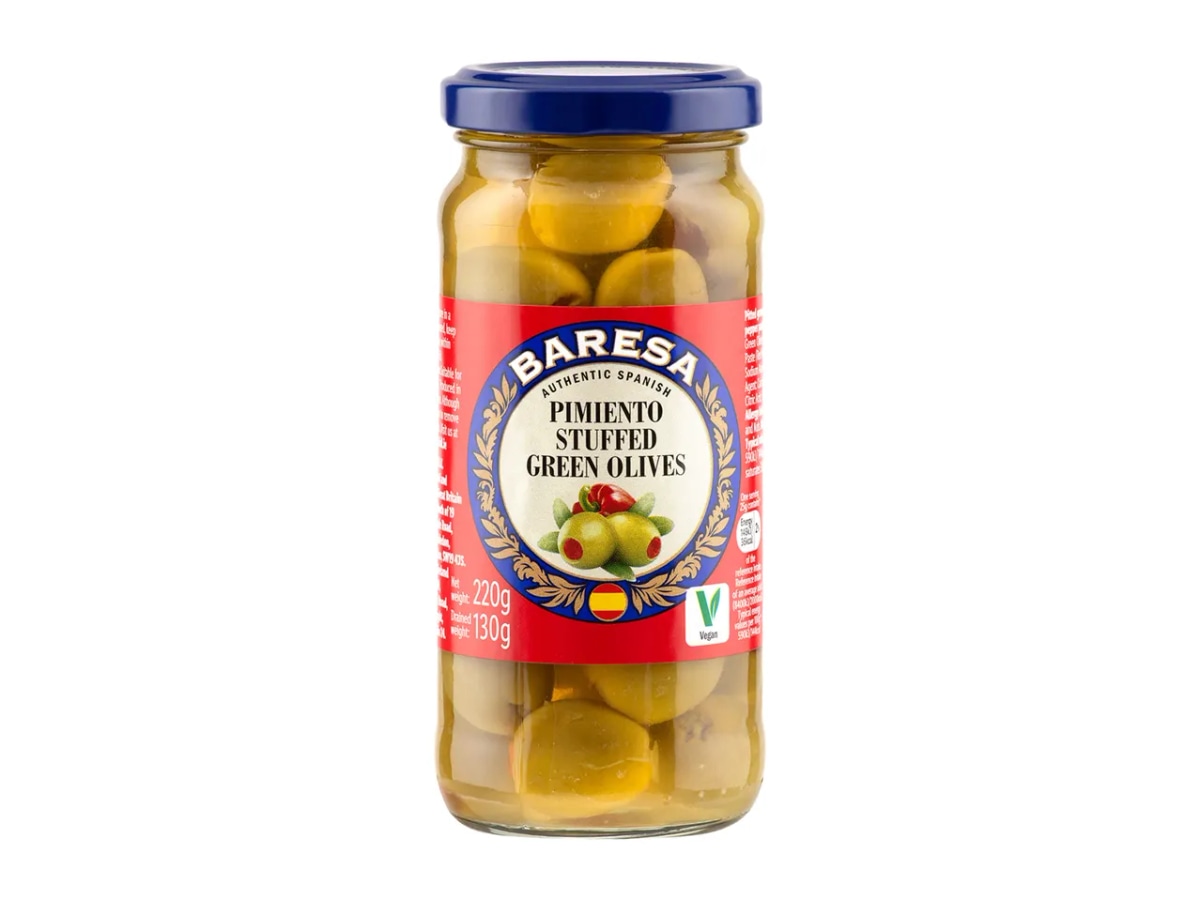 BARESA Zelene olive polnjene s papriko 720 ml - Akcija v trgovini Lidl