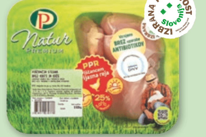 Piščančja stegna BKK IK 500 g Natur Premium, Perutnina Ptuj - Akcija v trgovini Spar