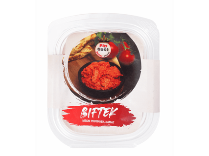 Fingušt Svež tatarski biftek XXL 300 g - Akcija v trgovini Lidl