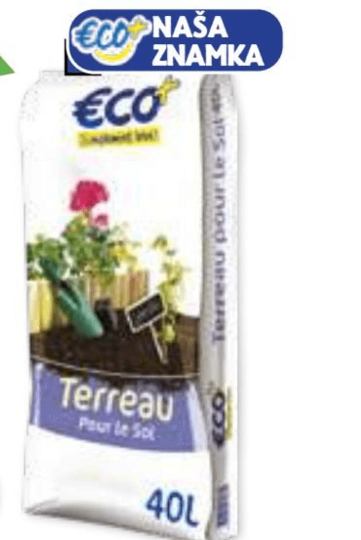 Zemlja za rože 40 L Eco - Akcija v trgovini E.Leclerc