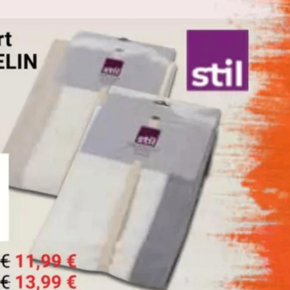 Končan namizni prt ali namizni tekač ELIN 140 x 180 cm - Akcija v trgovini Pevex