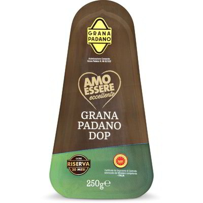 Amo Essere Grana Padano DOP 250 g - Akcija v trgovini Eurospin