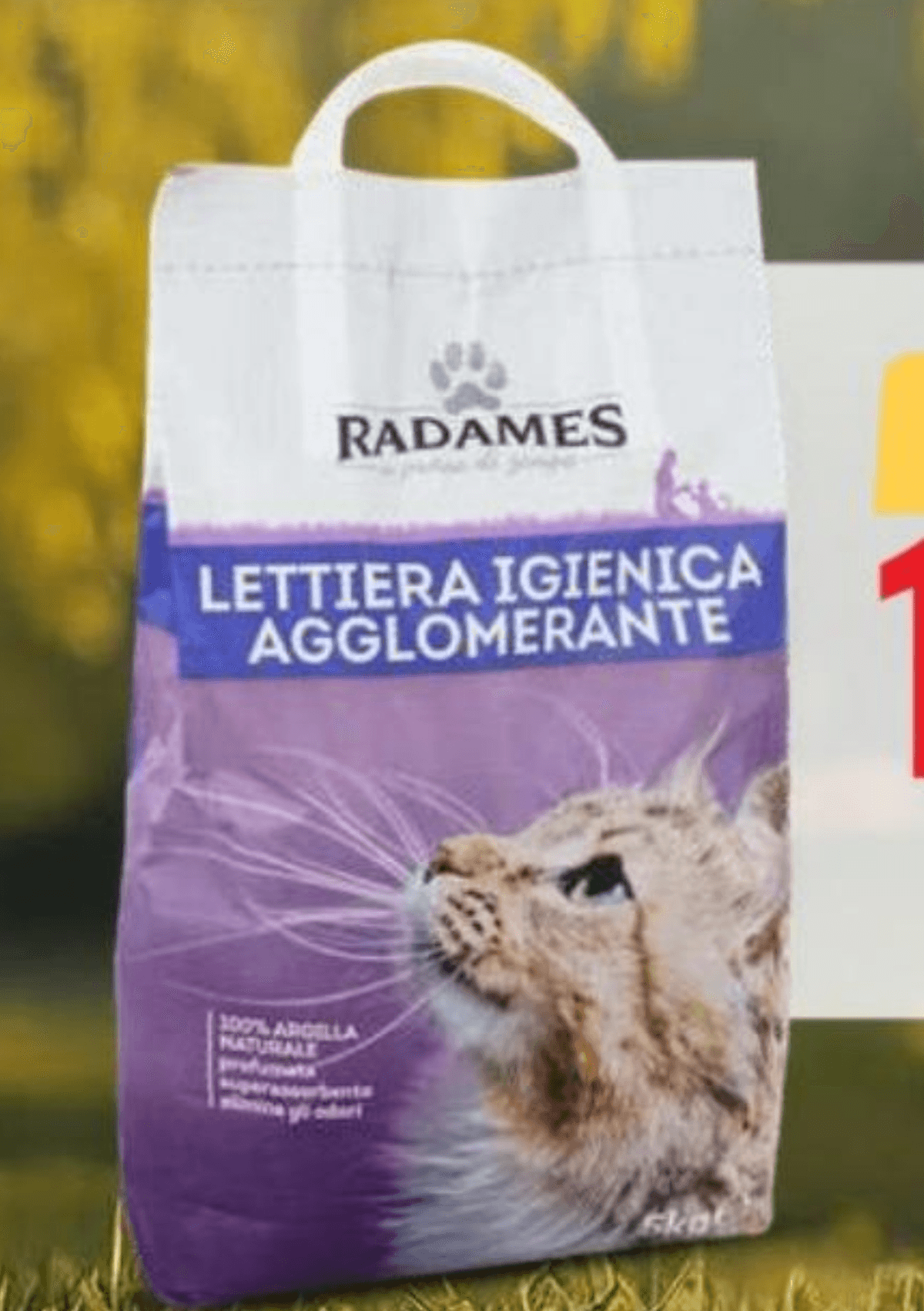 Radames Pesek za mačke Bentonit 5 kg - Akcija v trgovini Eurospin