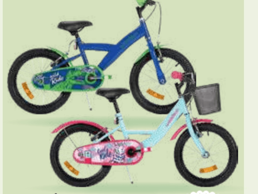 Woodsun Otroško kolo 16 - Akcija v trgovini E.Leclerc