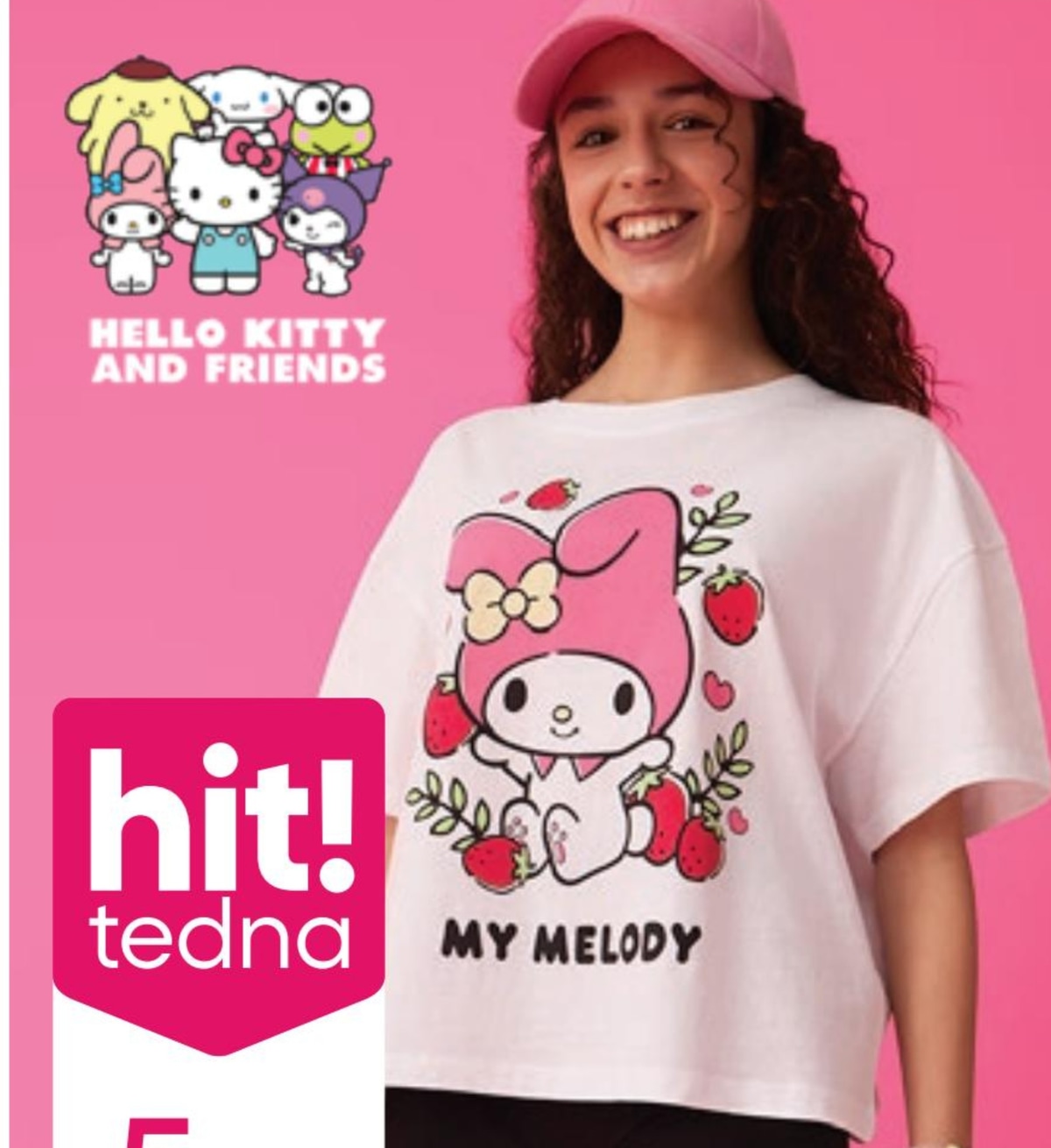 Majica za deklice My Melody - Akcija v trgovini Pepco
