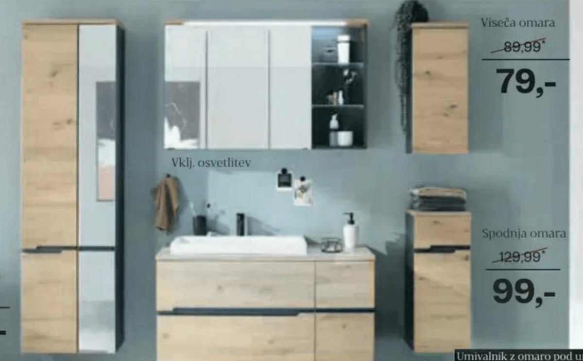 Kopalnica set UNICOR - Akcija v trgovini Rutar