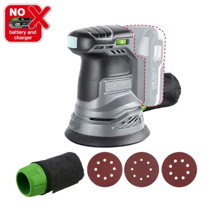 Akumulatorski ekscentrični brusilnik Lux - Akcija v trgovini Obi