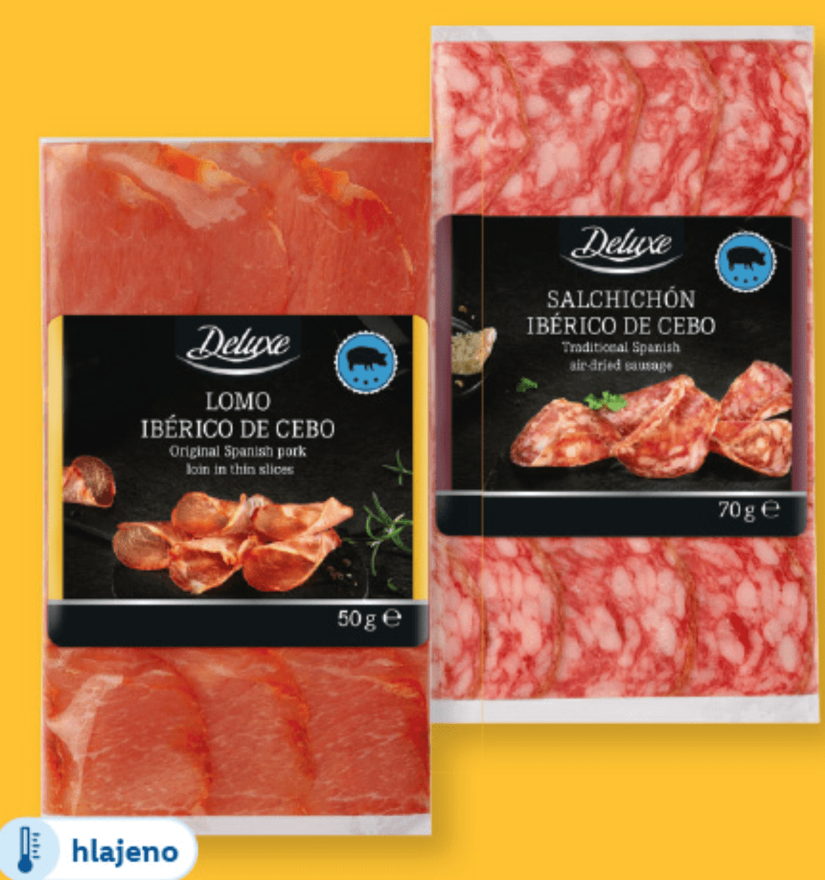 Deluxe Iberski narezek 50/70 g - Akcija v trgovini Lidl