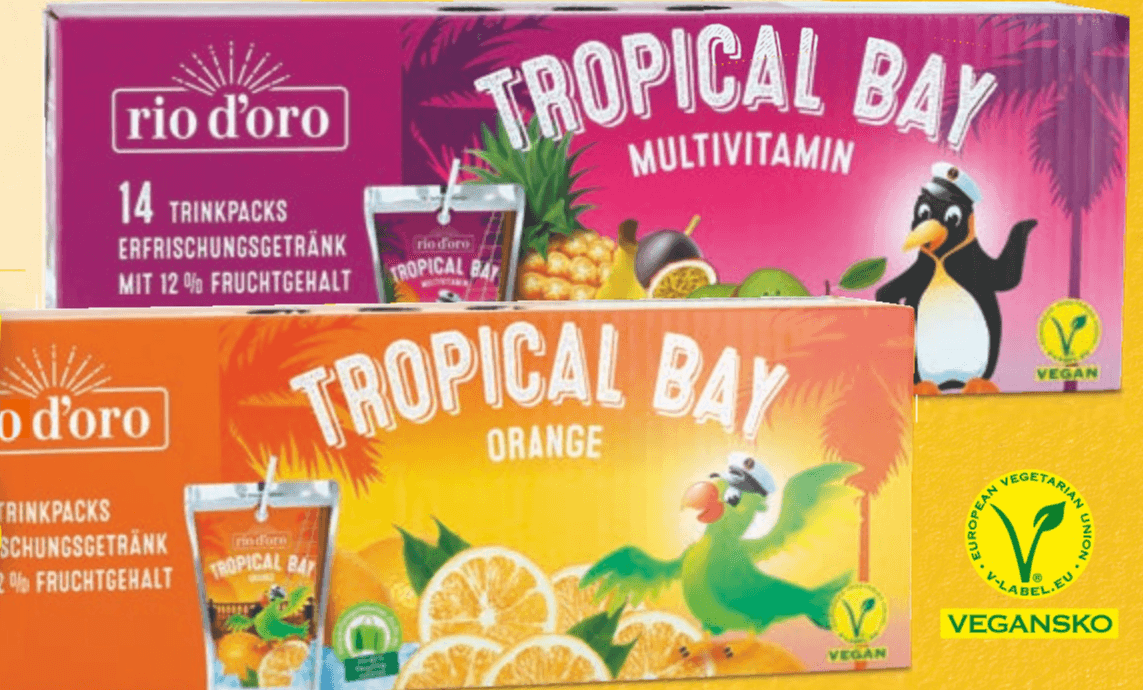 Sadna pijača 14 x 200 ml RIO D'ORO - Akcija v trgovini Hofer