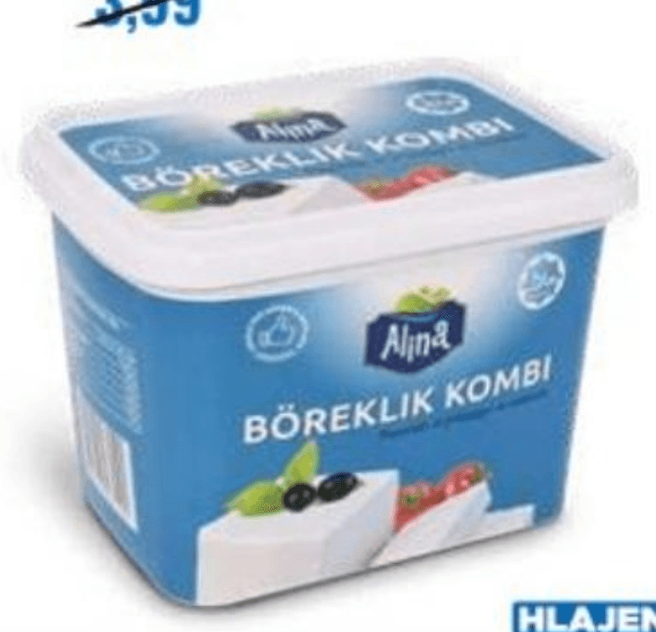 Alma Böreklik, mlečni pripravek v slanici 800 g - Akcija v trgovini Eurospin