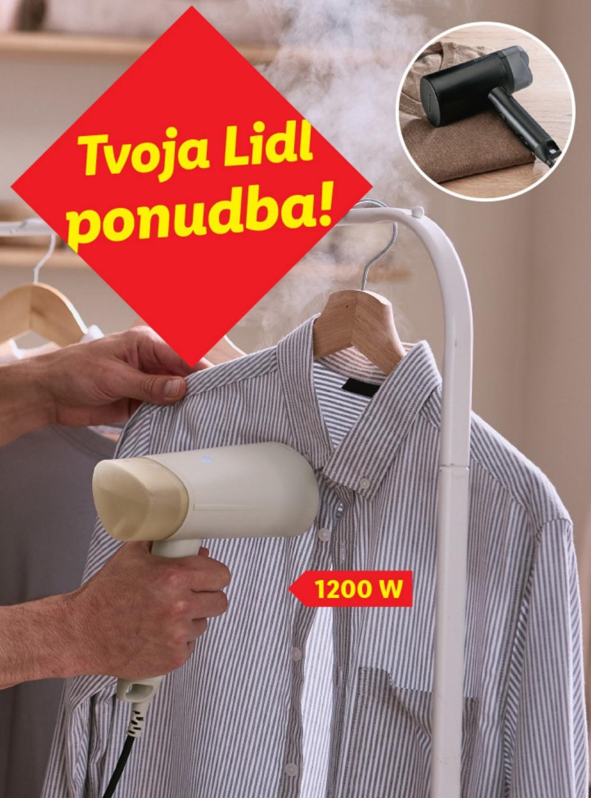 Parna krtača SILVERCREST - Akcija v trgovini Lidl