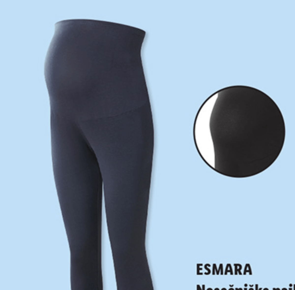 Esmara Nosečniške pajkice - Akcija v trgovini Lidl