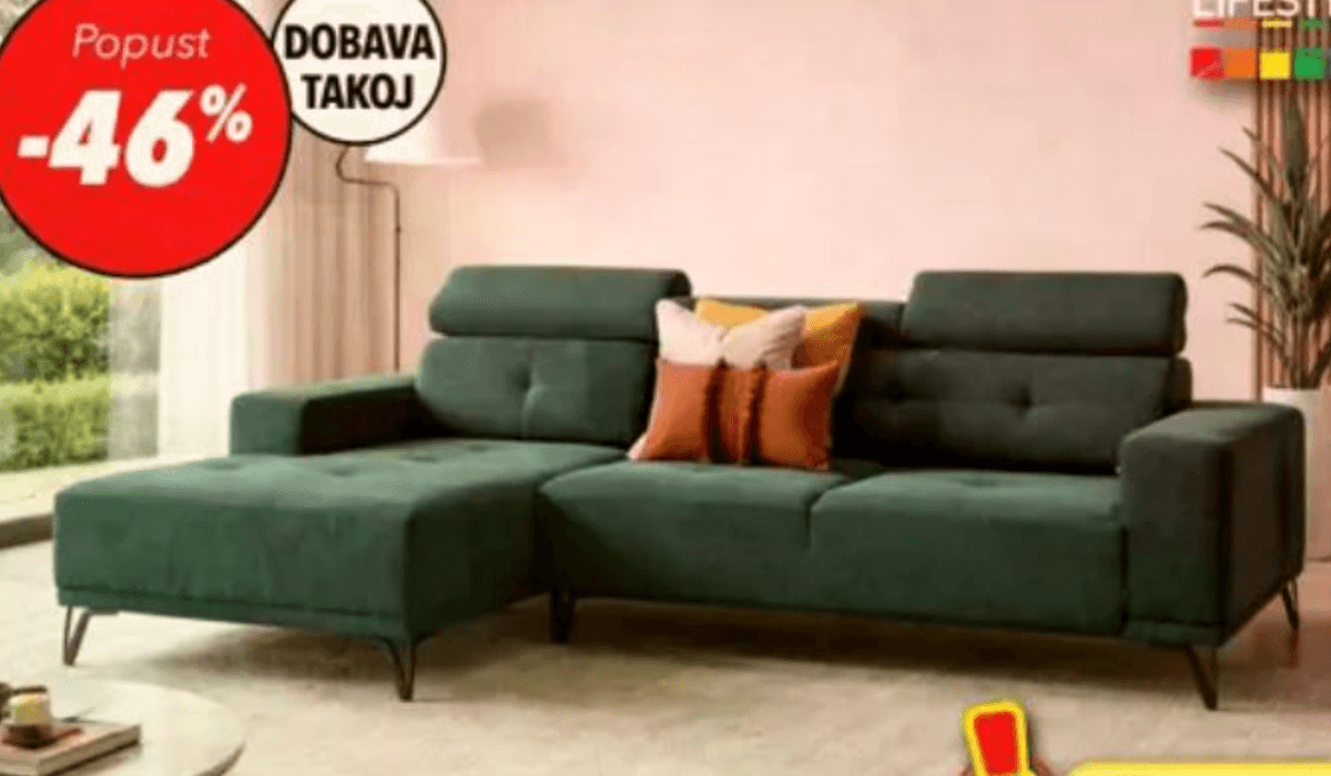 Kotna sedežna KEANUI S - Akcija v trgovini Harvey Norman