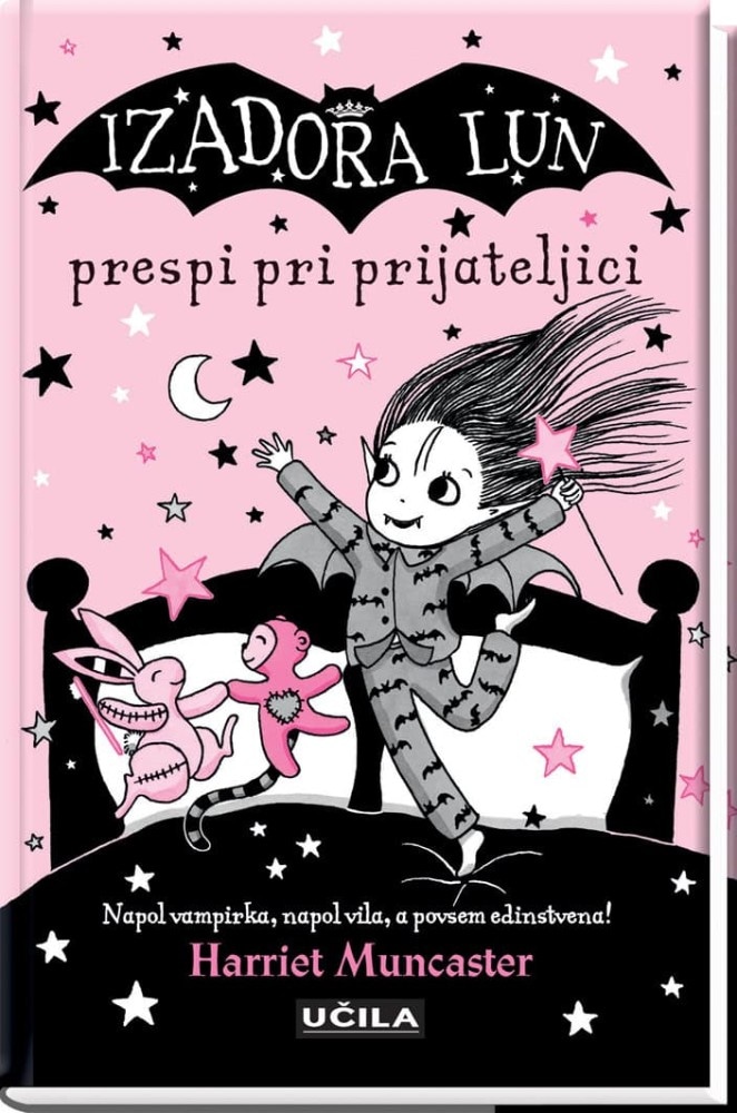 Izadora Lun prespi pri prijateljici Harriet Muncaster Akcija v trgovini Lidl