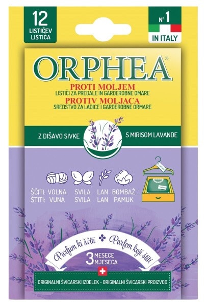 Orphea insekticid lističi 12/1 Akcija v trgovini Mercator