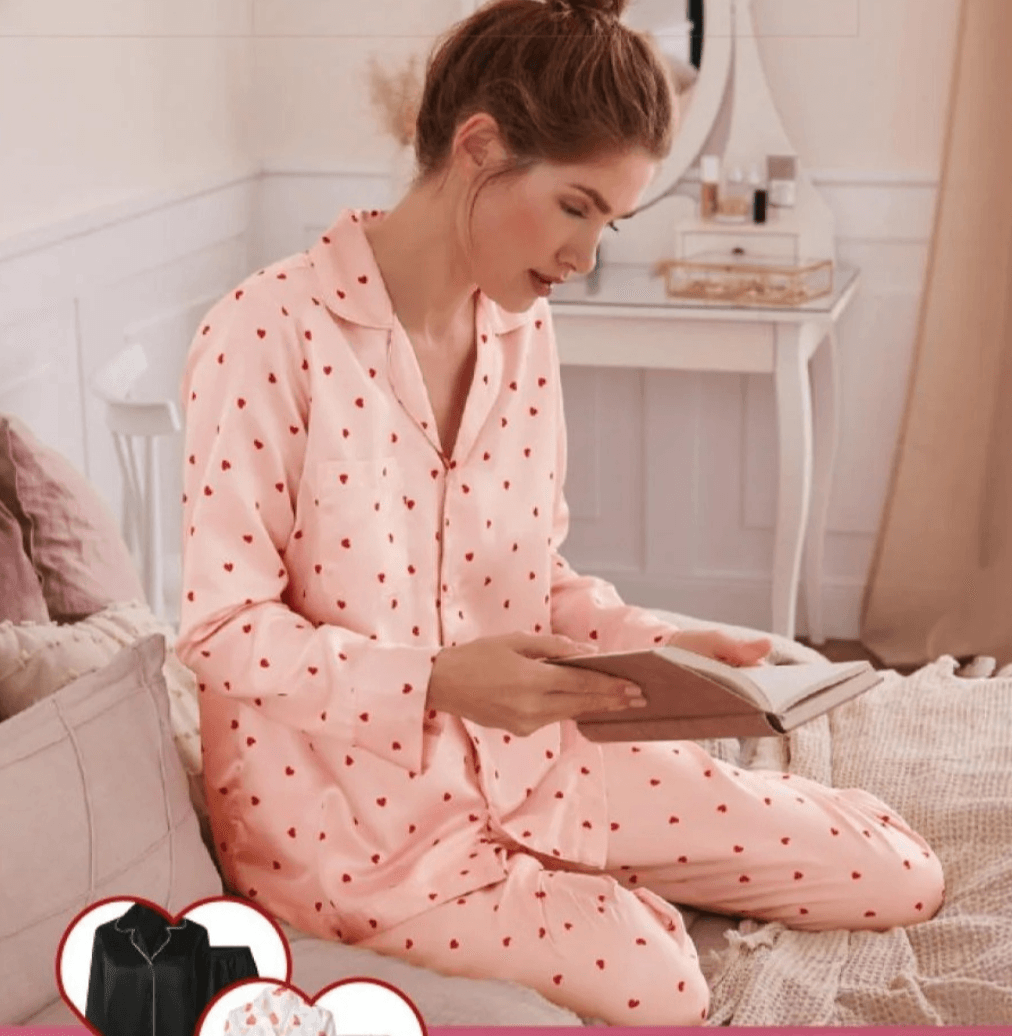 Esmara Ženska satenasta pižama - Akcija v trgovini Lidl