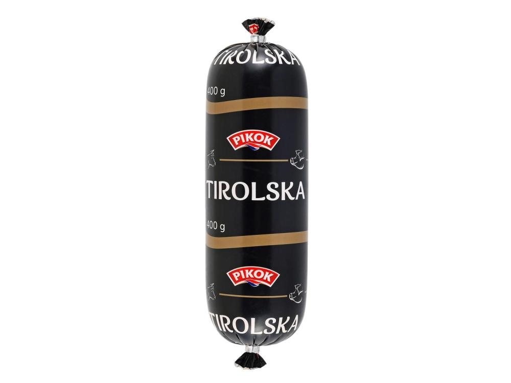 Pikok Tirolska poltrajna klobasa 1 kg - Akcija v trgovini Lidl