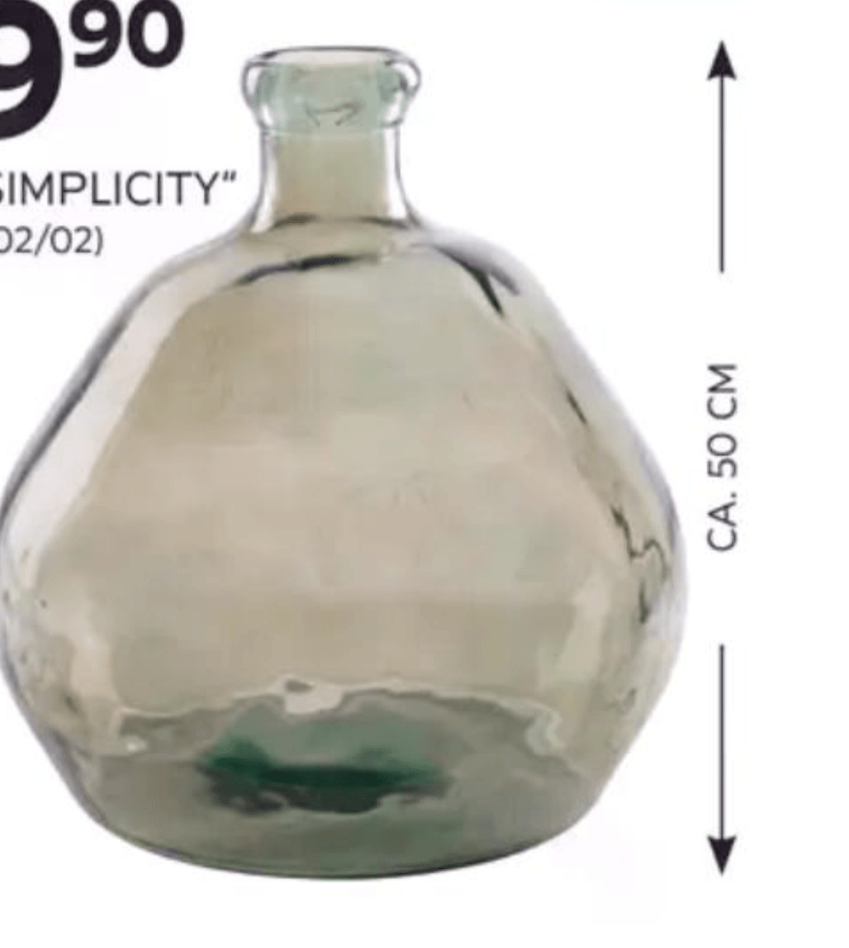 Vaza „SIMPLICITY" - Akcija v trgovini Mömax