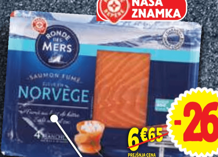 File lososa 220 g Eco - Akcija v trgovini E.Leclerc