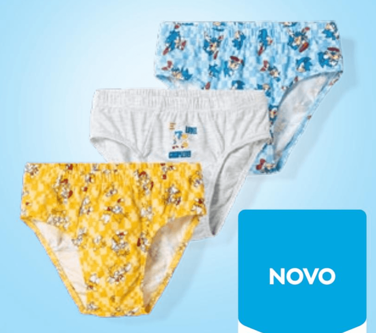 Sonic spodnjice 3 kom - Akcija v trgovini Pepco