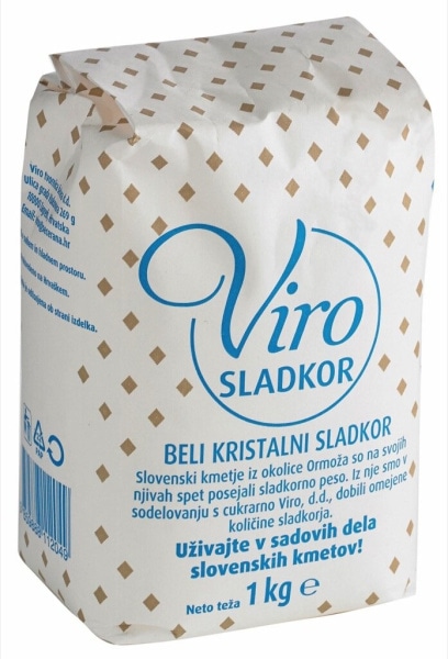 BELI SLADKOR 1 kg Viro - Akcija v trgovini Spar