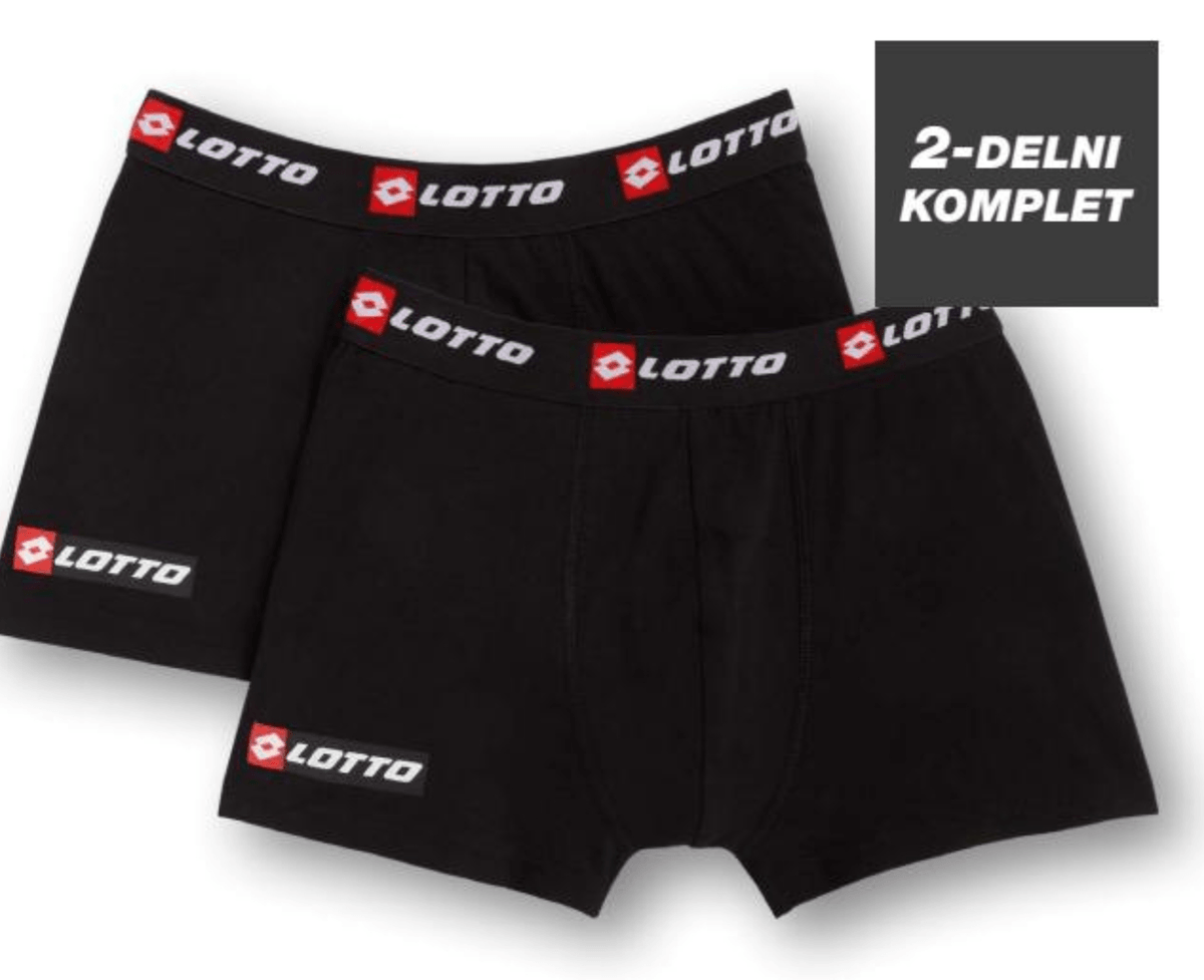Lotto Moške boksarice - Akcija v trgovini Kik