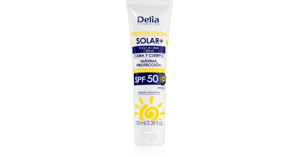 Delia Sončna krema za obraz 50 ml - Akcija v trgovini Tuš