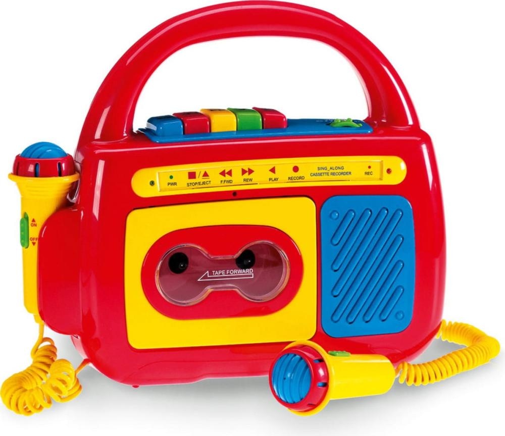 Pisan kasetofon - Akcija v trgovini Mueller