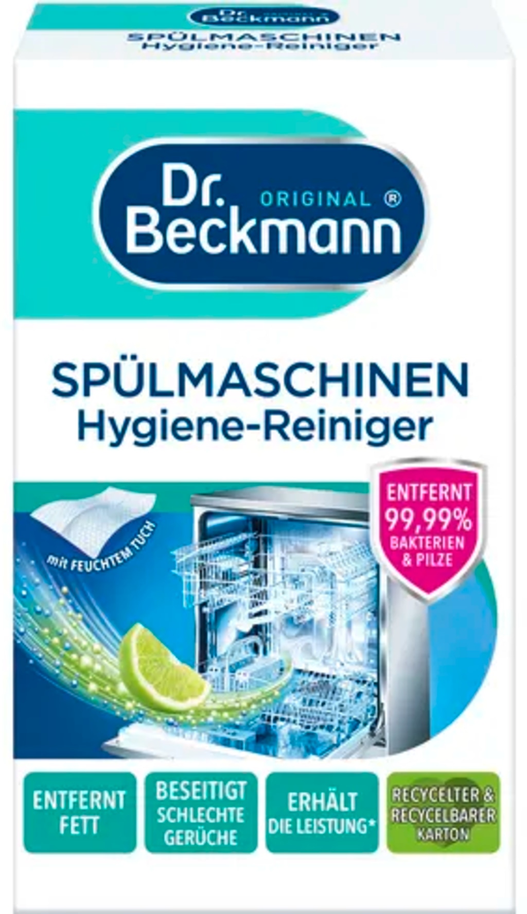 Dr. Beckmann sredstvo za čiščenje pomivalnega stroja 75 g - Akcija v trgovini Mueller