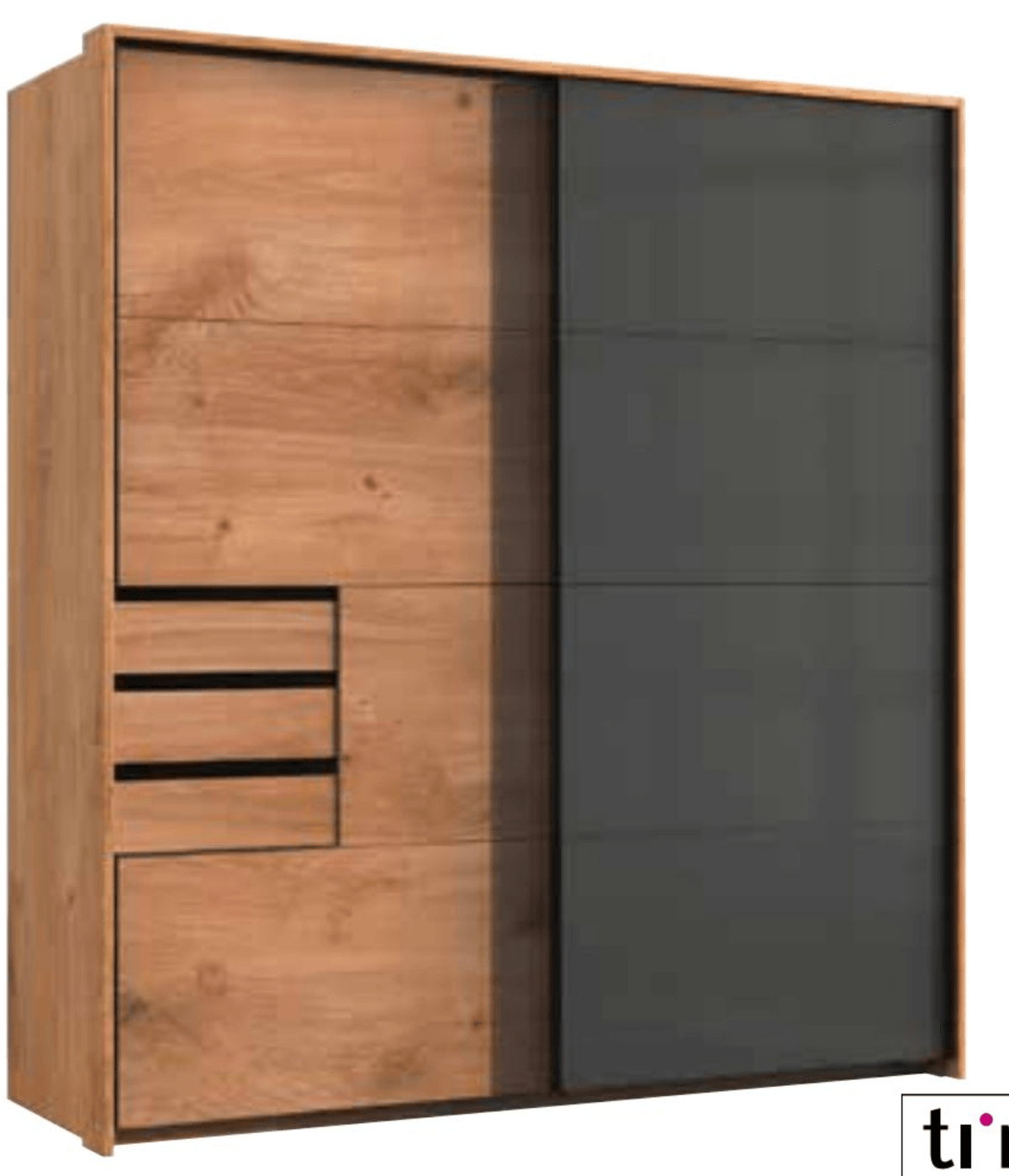 Omara z drsnimi vrati - Akcija v trgovini Lesnina