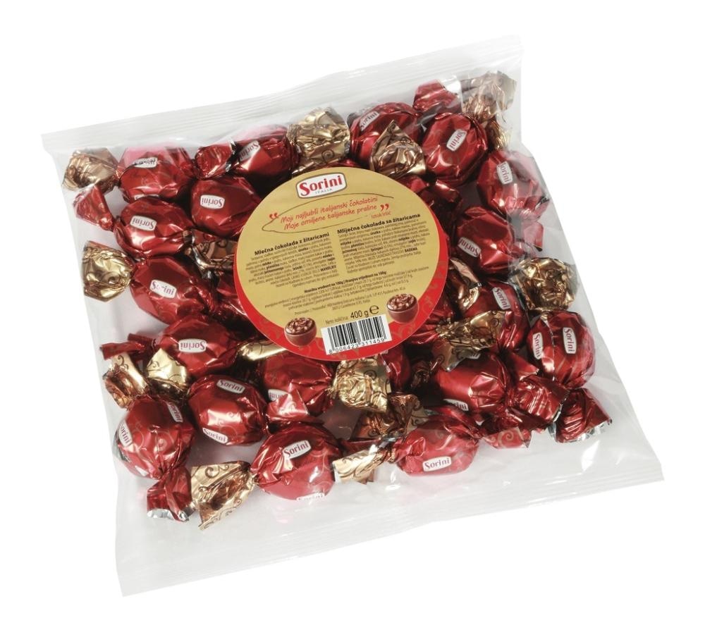 Čokoladne praline Sorini 300 g - Akcija v trgovini Mercator