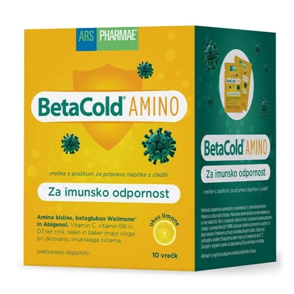 ARS Pharmae BetaCold Amino 10 vrečk - Akcija v trgovini E.Leclerc