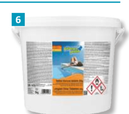Klorove tablete 5 kg - Akcija v trgovini Bauhaus