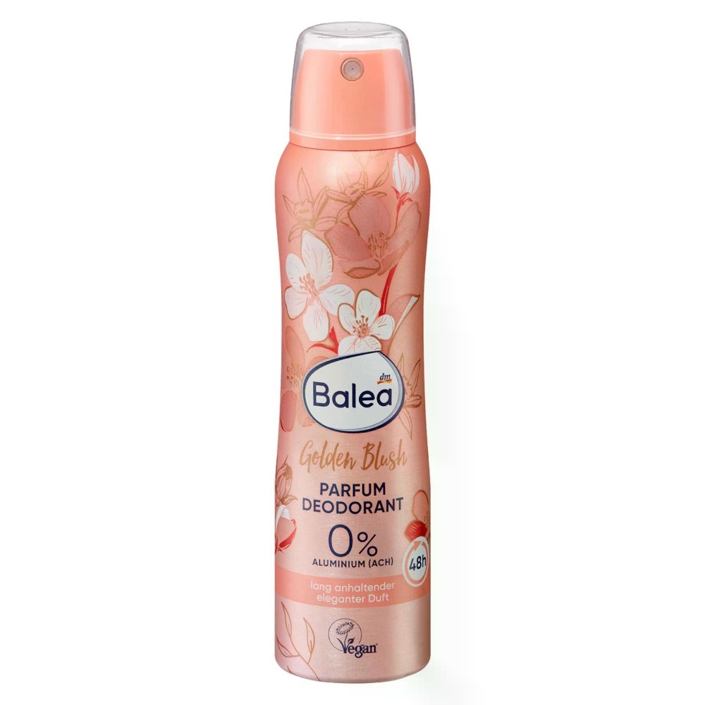 Balea Golden Blush parfumiran dezodorant v spreju 150 ml Akcija v trgovini Dm