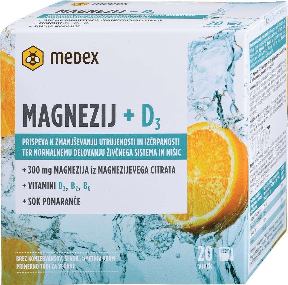 Izbrani magneziji Medex Akcija v trgovini Mercator