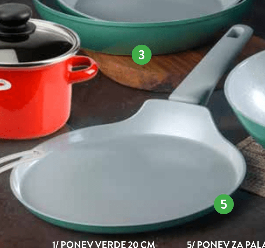 Ponev za palačinke Verde 24 cm - Akcija u trgovini Spar